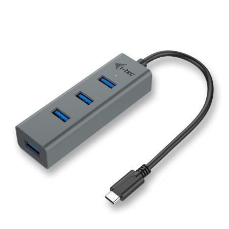 i-Tec USB-C 31 Metal HUB - High-Speed Connectivity & Durability for Your Devices | Varenummer: 8595611702266